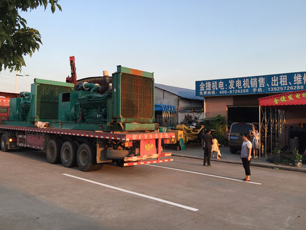 东莞金捷柴油发电机出租
